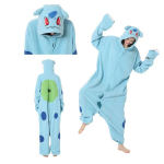 &bdquo;Shark Pijama Winter Warn Animal Cosplay Polar Fleece Kigurumi Onesie&ldquo; pižama vyrams ir moterims rudens S vyno raudonos spalvos