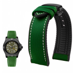 Klasikinis 20 mm, 21 mm, 22 mm drobės nailono dirželis &bdquo;Seiko&ldquo; laikrodžiams, guminis dirželis, vandeniui atsparus laikrodžių dirželis vyrams, skirtas &bdquo;Tissot Citizen Mido&ldquo; laikrodžių priedams 24mm