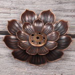 Lydinio smilkalų lazdelės laikiklis lėk&scaron;tės degiklio lėk&scaron;tė Budizmo ritė lotoso smilkalai