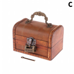 Retro laikymo medinė dėžė karoliai auskarai papuo&scaron;alai slaptažodžio užraktas laikymo dėžutė raktas atrakinimas medinė žalia ruda užrakto dėžutė as the picture