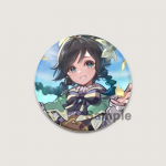 32/44/58 mm Animacinio filmo figūrėlė Venti Jean HD spausdinta sagė Anime ženklelis Genshin Impact apvalus ekranas Sagės atlapų segtukai papuo&scaron;alai dovanų aksesuarai 32mm