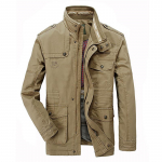 Vyri&scaron;ki vėjo striukės, daugiaki&scaron;enės medvilninės striukės Slim Fit vyri&scaron;kos gatvės aprangos Parka paltai M-7XL XL