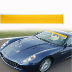 152x15cm Automobilio Blizgus Saulės Juostelė Universali Automobiliui Mikroautobusui Priekinio Stiklo Saulės Juostelė Automobilio Lipdukai Priekinio Stiklo Saulės Juostelė Automobilio Lipdukas geltona