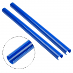 2 vnt. 36 cm stiliaus automobilių grotelės priekinės apdailos juostelės rėmo dangtelio lipdukas BMW F10 F11 F07 F18 F06 F12 F13 F01 F02 F03 F04 F48 F49 mėlyna