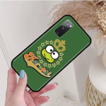 Juodas dėklas Xiaomi Poco X6 X4 M5 M6 F5 F6 C65 C55 C50 C51 C40 Pro Redmi 14C A3X 13C 12C 11T 10A 9C Note 7 6 8A Plus L-8 Mielas Keroppi Redmi 9A Arlekinas