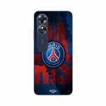 Coque Oppo A17 Paris Saint germain FC Logo Maniacase juoda