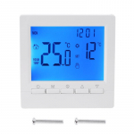 Skaitmeninis termostatas Programuojamas dujinis katilas &scaron;ildymo temperatūros reguliatorius I&scaron;manus termostatas kambario temperatūros reguliatorius Energiją taupantis termostatas Blue Backlight
