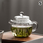 150Ml/5Oz Mini skaidraus stiklo arbatinukas didelio borosilikato gėrimams arbatinukas vienam asmeniui Kung Fu arbata namų biuro kavinė 150ml
