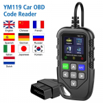 YM119 automobilio OBD2 kodų skaitytuvas OBDII skaitytuvas Veikia visiems automobiliams Daugiakalbis automatinės diagnostikos įrankis Automobilio OBDII skaitytuvas