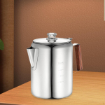 Coffee Percolator Cookware Portable Easy to Clean Comfortable Handle Campfire Pot