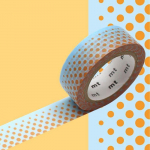 Masking Tape MT nu&eacute;e de pois orange