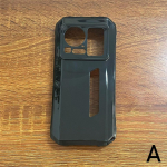 Hotwav Hyper 7 Pro mink&scaron;tas TPU telefono dėklas HOTWAV Hyper7 galinis Coque dangtelis silikoninis juodas Sh A5T1 Black-1pcs