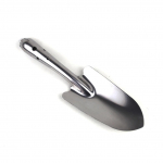 Nerūdijančio plieno sodo kastuvas, vazonų žemės semtuvas, rankinis kastuvas, įrankis, dirvožemio kasimo įrankiai sodininkystei sidabras