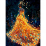 Deimantinė tapyba Pilni rinkiniai Siuvinėjimas I&scaron;pardavimas Deimantinė mozaika Namų dekoras Cirkoniai Pasidaryk pats Dovana Rankdarbiai Kryželiu Full Round 20x30CM