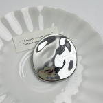 Naujos Mados Minimalistinis Netaisyklingos Geometrinės Formos Metalinis Nelygus Poliruotas Ovalus Segė Moterims Merginoms Vakarėliui Papuo&scaron;alai Dovanos A1