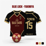 Anime Blue Lock Yukimiya Jersey 3D Print Vyri&scaron;ki sportiniai mar&scaron;kinėliai Madingi Harajuku Manga trumpomis rankovėmis vaiki&scaron;ki unisex mar&scaron;kinėliai Y2k vir&scaron;ūnės M