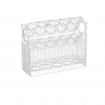 1 vnt kiau&scaron;inių laikymo dėžutė &scaron;aldytuvas maisto talpykla kiau&scaron;inių konservavimo dėžutė dėklas platintojas virtuvės laikiklis WBL