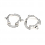 2 vnt. H7 Led priekinių žibintų lempos adapterio lizdo pagrindo laikiklio laikiklis, skirtas Touareg Skoda