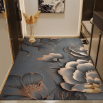 Neslystantys, purvui atsparūs PVC įėjimo kilimėliai &ndash; neplaunami ir patvarūs kilimai namams 60x90 cm