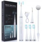 6 in 1 Ultrasonic Dental Cleaner Scaler Dental Tartar Remover Electric Toothbrush Sonic Teeth Plaque Cleaner Tooth Cleane