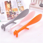 Animacinio filmo voverės &scaron;auk&scaron;tas Nelipnus ryžių irklas Puikus valgomasis &scaron;auk&scaron;tas Maisto gaminimo įrankiai Virtuvė balta