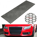 120x40cm Medaus koriaus &scaron;e&scaron;iakampio tinklelio grotelės Universalus gaubto ventiliacijos grotelių Racing grotelių ABS plastiko spoilerio buferio ventiliacijos angos black