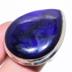 Blue Labradorite Handmade 925 Sterling Silver Jewelry Ring Size 10 y3z74