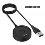 USB įkroviklio pagrindas-lop&scaron;ys i&scaron;maniesiems laikrodžiams Ticwatch C2, įkrovimo dokas, kabelis, magnetinio įkroviklio pagrindas, priedai
