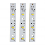 3 vnt./kompl. WR55X26671 LED &scaron;aldytuvo ap&scaron;vietimo plok&scaron;tė &Scaron;aldytuvo dalis &Scaron;aldytuvo LED ap&scaron;vietimas Pakeičia 4468532 Plastikas