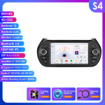 Hizpo 7'' 7862 AI 2din Android 13 Automobilio radijas Fiat Fiorino /Citroen Nemo / Peugeot Bipper automobiliams GPS Multimedia Vaizdo grotuvas I&scaron;manusis DVR Carplay 4G RDS S4 8Core 4G 32G AI