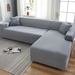 Universalus Elastingas Sofa Klojinių Užvalkalas - Vienspalvis, Atsparus Įbrėžimams, Apsauga keturiems sezonams Chaise Lounge klojiniams 5-Seater (305-360cm)