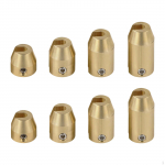 Wheel Spoke Balance Weights Refill Brass Multipurpose Easy to Install Reusable Repair for Motorcycle 8 Pieces