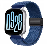 Nailoninis magnetinis dirželis Redmi Watch 5 Active i&scaron;maniajam laikrodžiui, pintas apyrankės apyrankė Xiaomi Redmi 5 Lite priedams Redmi Watch 5 Active