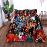 Anime O-Ones Pieces Lovos patalynės komplektas Japonijos Luffys Antklodės užvalkalas Pagalvės užvalkalas Vaikams Berniukams Dovana Viengulis Queen King Dydis 100x135cm-2pcs black