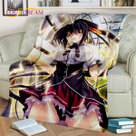 Animacinis filmas Seksuali mergaitė vidurinėje mokykloje DxD Anime 3D antklodė, mink&scaron;ta antklodė, skirta namų miegamojo lovai sofai piknikui kelioninė antklodė vaikams 30x40in