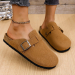 Vyri&scaron;ki, Kvėpuojantys, PU vir&scaron;us, Mink&scaron;tas pamu&scaron;alas, Lengvi, Apvalus pir&scaron;tas, Laisvalaikio M &uuml; Ller batai, Patogūs, Patvarūs 36 &scaron;viesiai ruda spalva