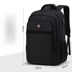 Lengvas ir didelės talpos kuprinė vyrams, tinkama kasdienėms verslo kelionėms, kelionėms į darbą ir kaip kuprinė Single Schoolbag