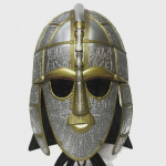 Rankų darbo Sutton Hoo stiliaus anglosaksų &scaron;almas Muziejinės kokybės Sutton Hoo &scaron;almo replika