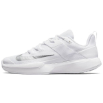 NikeCourt Vapor Lite Balti Metalo Sidabro Moteri&scaron;ki Sportbačiai DC3431-133 35.5