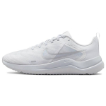 Nike Downshifter 12 Balti Metalinio Sidabro Moteri&scaron;ki Sportbačiai Pure-Platinum DD9294-100 35.5
