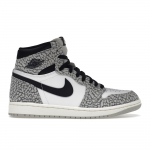 Air Jordan 1 Retro High OG balti cementiniai unisex sportbačiai pilki techniniai pilki muslin DZ5485-052 42