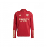 Adidas Arsenal Tiro 23 Treniruočių vir&scaron;us su raidžių juostelės ra&scaron;tu Vyri&scaron;ki vir&scaron;utiniai drabužiai Raudonas IJ7789 S