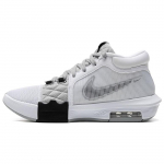 Nike LeBron Witness 8 EP Balti &Scaron;viesiai Dūminiai Pilki Vyri&scaron;ki Sportbačiai Juodi FB2237-100 42.5 gray