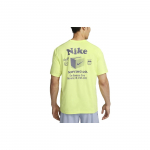 Nike Dri-Fit UV Hyverse Logo Sportiniai Mar&scaron;kinėliai Vyri&scaron;ki Vir&scaron;utiniai Drabužiai &Scaron;viesiai Citrininiai DX0907-736 M