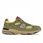 Teddy Santis x New Balance 993 Pagaminta JAV Alyvuogių lapų kukurūzų unisex sportbačiai žali U993OL 43