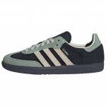 adidas Samba OG Juodi Sidabriniai Žali Moteri&scaron;ki Kedai Core-Black Alumina JI2680 38⅔