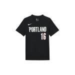 Nike X NBA Portland Trail Blazers Yang Hansen 16 mar&scaron;kinėliai Paprasti Patogūs Universalūs Madingi Krep&scaron;inio vyri&scaron;ki mar&scaron;kinėliai IV0566-015 S