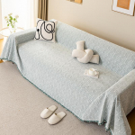 INS stiliaus &scaron;enilinė sofos uždangos medžiaga auk&scaron;tos kokybės neslidi visapusi&scaron;ka sofos uždanga universali uždanga keturiems sezonams universali apsauga nuo dulkių 180*130cm