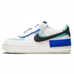 Nike Air Force 1 Low Shadow Balti Mėlyni Juodi Moteri&scaron;ki Sportbačiai DH1965-100 36