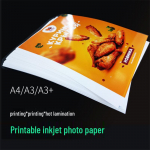 A4 kreidinis ir A3+ auk&scaron;tos kokybės blizgus ra&scaron;alinis foto popierius 150 g/230 g 250g Glossy A3, 50 sheets [White pack]